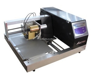 Products information:Printing Interface : Network Interface / USBMax. Printing Lenght : 297mmMax. Printing Width : 210mmMax. Thickness Admits : 90mmMax. Feeding Width : 450mmSpeed : 30mm/sResolution : 300dpiPrinthead Life : +100,000 metersPower 300WWorking Voltage : 220V AC 50/60HzDimension (cm) : 67*62*46cmMedium Types : Paper, PVC Card, Leather, Sticker, Fabric, Plastic, etcApplications : Book Covers, ID Cards, Dated Items, Photo Items, Greeting Cards, Document Binding & Spines of Books, etcGross Weight : 45 KgsPRICE:286000/-+ GST