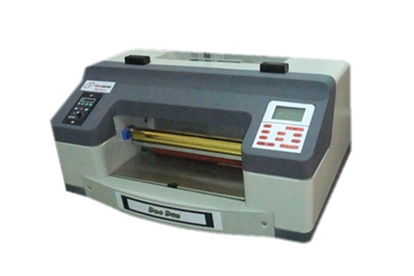 odelDC-330Ttypedigital hot foil stamping machineoperation systemwindows 7& windows XPPrinting interfaceUSB & network interfacemax feeding width370mmprint width300mmprint speed90m/hourpaper lengthno limitedmax paper thickness1.5mmresolution200dpi powerAC 220V 50HZ 200W dimension480mm×670mm×300mmN.W.35KGSPRICE:121000/-+ GST