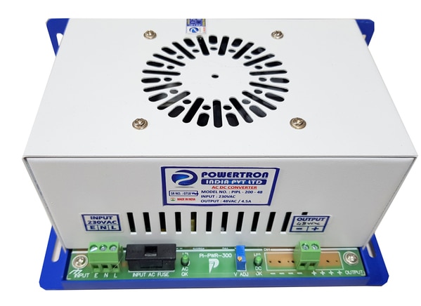SWITCH MODE POWER SUPPLY INPUT : 230VAC, 50Hz