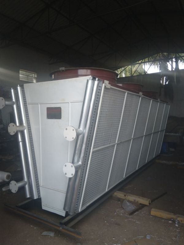 Closed Circuit cooling tower is used were no loss of water is required, used in middle east county like UAE, Oman , Saudi Arabia,Qatar etc..