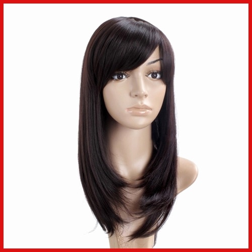 Natural Straight Brown Shoulder-Length Human Hair Lace Front Wigs service image
