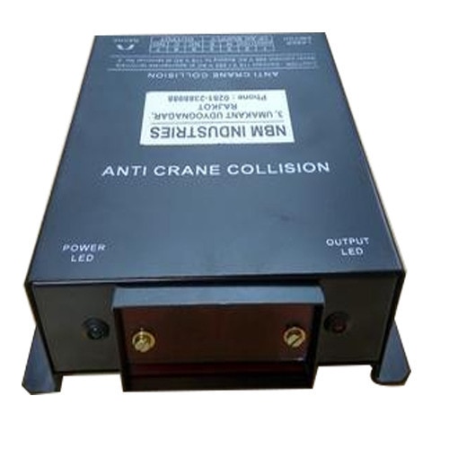 We are offering Anti Crane Collision Device to our client.Purpose : To avoid collision between 2 EOT CranesFeatures:Easy to installHigh accuracyFine finish Specification:General Supply Voltage:110/220 v ACOutput contact rating : 5A / 10A at 110 vAC Operating temperature: Up to70RequestCallbackAdditional Information:Item Code: ACC-03Production Capacity: 100 NOS / MONTHDelivery Time: 2 WEEKS
