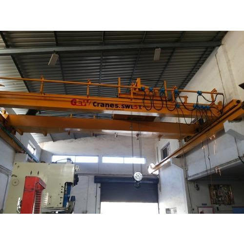 Product Details:Load Capacity	5-10 tonSpan	1-10 mCapacity	15-20 ton, 5-10 ton, >25 ton, 0-5 tonPower Source	Electric, MechanicalMax Height	20-40 feet, 0-20 feetGirders with endcarriages-01set, electric hoist-01set, panel-01set, cables-01set RequestCallbackAdditional Information:Production Capacity: 1.0T - 50.0TDelivery Time: 24 daysPackaging Details: GIRDER WITH ENDCARRIAGES-01SET, ELECTRIC HOIST-01SET, PANEL-01SET, CABLES-01SET