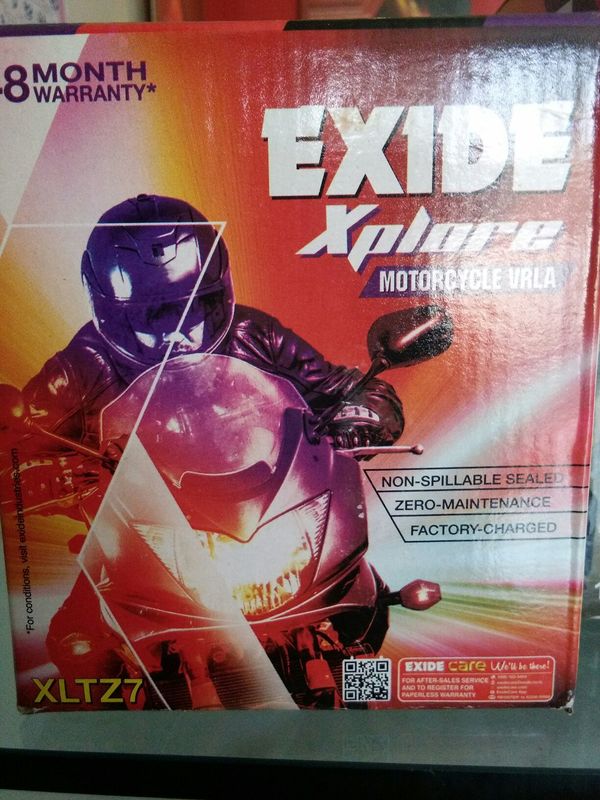 WARRANTY - 24+24 MONTH,MAINTANANCE FREE,IT USE FOR KARIZMA,MAHINDRA CENTURA