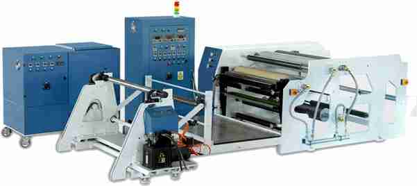 MODEL: RTRT Hot Melt Coating Machine is suitable for producing Nonwoven fabric coating and laminating, double-side adhesive tapes, cloth tapes, double-side foam adhesive tape, clean adhesive tape, craft paper tape, Aluminum foil tapes, fabric tapes, shoes materials and medicine tapes, etc. Type: Coating MachineApplication: Food, Beverage, etc.Voltage: 415 VPower: 40KWCertification: CECoating width: 400-2500mmCoating weight: 15-200g/m2Coating speed: 50m/minUnwinding dimensions: 1000mmRewinding dimensions: 700mmCorrection device : 1 setLength of machine: 4800mmHeight of machine: 1350mm Main characteristic:1. An AC converter control is used for both speed and quantity of glue feeding; the speed and glue feeding quantity can be adjusted manually or automatically.2. Adopt intelligent PID temperature control system, the temperature controlled exactly and the error is within 1 Degree Celsius.3. The glue melting tank is coated with the Teflon anti-sticking layer; it can prevent the hot melt adhesive against carbonization efficaciously.4. The precision metric gear pump on the machine can make it steadier to supply the adhesive.5. The high precision of alloy steel spray head can guarantee high quality coating result.6. The high efficiency cooling device insures the applicable range of the basic materials.