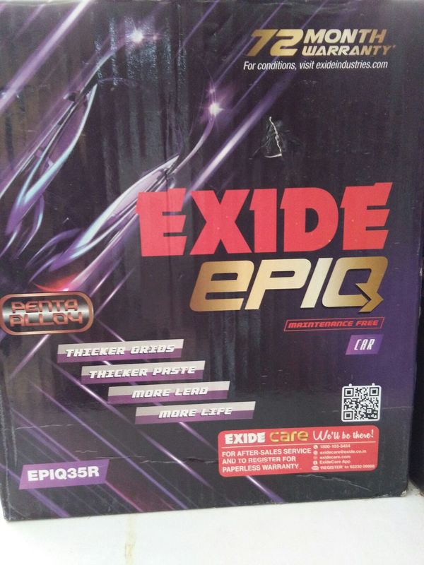 36+36 MONTH WARRANTY,MAINTANANCE FREE,IT USE FOR WAGANOR, CELERIO,ALTO, SANTRO,NANO,SWIFT,HONDA CITY