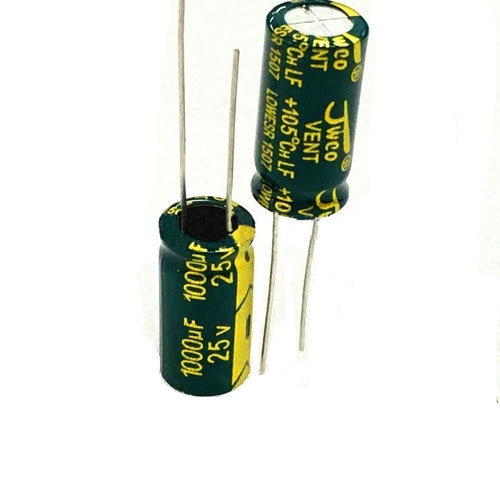 Electrolytic CapacitorWholesale Trader of a wide range of products which include Electrolytic Capacitor, SMD Capacitors, 100000pF (104pF) Ceramic Capacitor, 22pF Ceramic Capacitor, Metallized Polypropylene Film Weidy Capacitor and JWCO Electrolytic Capacitors 22uf/63v.Other Details:100uF/6.3V (5*11)220uF/6.3V (5*11)330uF/6.3V (6.3*12)470uF/6.3V (6.3*12)680uF/6.3V (8*12)820uF/6.3V (10*13)1000uF/6.3V (10*13)4700uF/6.3V (13*25)100uF/10V (5*11)220uF/10V (6.3*12)330uF/10V (6.3*12)470uF/10V (8*12)680uF/10V (8*12)1000uF/10V (10*13)2200uF/10V (10*21)4700uF/10V (16*25)10uF/16V (5*11)22uF/16V (5*11)47uF/16V (5*11)100uF/16V (5*11)220uF/16V (6.3*12)330uF/16V (8*12)470uF/16V (8*12)680uF/16V (10*13)1000uF/16V (10*17)2200uF/16V (13*21)3300uF/16V (13*25)4700uF/16V (16*30)10uF/25V (5*11)22uF/25V (5*11)33uF/25V (5*11)47uF/25V (5*11)100uF/25V (6.3*12)220uF/25V (8*12)330uF/25V (10*13)470uF/25V (10*15)680uF/25V (10*17)1000uF/25V (13*21)2200uF/25V (13*25)3300uF/25V (16*30)4700uF/25V (16*35)10uF/35V (5*11)22uF/35V (5*11)33uF/35V (6.3*12)47uF/35V (6.3*12)100uF/35V (6.3*12)220uF/35V (8*12)330uF/35V (10*17)470uF/35V (10*20)680uF/35V (13*21)1000uF/35V (13*25)2200uF/35V (16*25)3300uF/35V (18*30)4700uF/35V (18*40)1uF/50V (5*11)2.2uF/50V (5*11)3.3uF/50V (5*11)4.7uF/50V (5*11)10uF/50V (5*11)22uF/50V (5*11)33uF/50V (6.3*12)47uF/50V (6.3*12)100uF/50V (8*12)220uF/50V (10*17)330uF/50V (10*20)470uF/50V (10*20)680uF/50V (13*2501000uF/50V (13*25)2200uF/50V (16*35)3300uF/50V (18*35)10uF/63V (6.3*12)22uF/63V (8*12)33uF/63V (8*12)47uF/63v (8*12)100uF/63V (10*13)220uF/63V (10*20)330uF/63V (13*21)470uF/63V (13*21)1000uF/63V (16*30)1uF/100V (5*11)2.2uF/100V (5*11)3.3uF/100V (5*11)4.7uF/100V (5*11)10uF/100V (6.3*12)22uF/100V (8*12)33uF/100V (10*13)47uF/100V (10*17)100uF/100V (10*20)220uF/100V (13*25)330uF/100V (16*30)470uF/100V (18*30)2.2uF/160V (6.3*12)3.3uF/160V (8*12)4.7uF/160V (8*12)10uF/160V (8*12)22uF/160V (10*17)33uF/160V (10*20)47uF/160V (13*21)68uF/160V (13*25)100uF/160V (16*25)220uF/160V (16*30)330uF/160V (18*35)2.2uF/250V (6.3*12)3.3uF/250V (8*12)4.7uF/250V (8*12)6.8uF/250V (10*17)10uF/250V (10*20)22uF/250V (13*21)33uF/250V (13*25)47uF/250V (16*25)100uF/250V (16*35)220uF/250V (18*40)1uF/400V (6.3*12)2.2uF/400V (8*12)3.3uF/400V (8*12)4.7uF/400V (8*12)6.8uF/400V (10*13)10uF/400V (10*17)22uF/400V (13*21)33uF/400V (16*21)47uF/400V (16*25)68uF/400V (16*30)82uF/400V (16*30)100uF/400V (18*35)1uF/450V (8*12)2.2uF/450V (8*12)3.3uF/450V (8*12)4.7uF/450V (10*13)6.8uF/450V (10*17)10uF/450V (10*20)22uF/450V (13*21)33uF/450V (16*25)47uF/450V (16*25)68uF/450V (16*30)