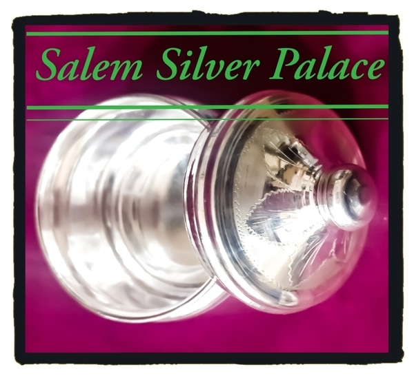 Silver Powder Box
