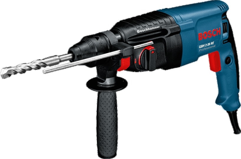 1.	The sturdy tool for daily use2.	Powerful 800-watt motor and impact force of 2.7 joules for a fast drilling rate3.	Changeable toolholder4.	Rotatable brush plate (equal power in forward and reverse rotation)Technical  Specification Rated input power - 800 WImpact energy - 2,7 - 3 JImpact rate at rated speed - 0 - 4000 bpmRated speed - 0 - 900 rpmWeight - 2.7 kgTool dimensions (width  - 83 mmTool dimensions (length) - 377 mmTool dimensions (height) - 210 mmTool holder - SDS plusDrilling range	Drilling dia. concrete, hammer drill bits - 4 - 26 mmOpt. appl. range concrete, hammer drill bits - 8 - 16 mmMax. drilling diameter masonry, core cutters - 68 mmMax. drilling diameter in metal - 13 mmMax. drilling diameter in wood - 30 mmHammer drilling in concrete	Vibration emission value ah - 15 m/s²Uncertainty K - 1.5 m/s²Chiselling	Vibration emission value ah - 14 m/s²Uncertainty K - 1.5 m/s²
