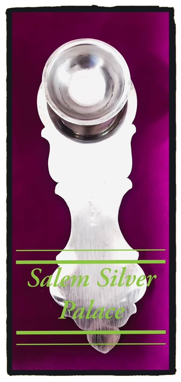 Silver Karpoora Harathy