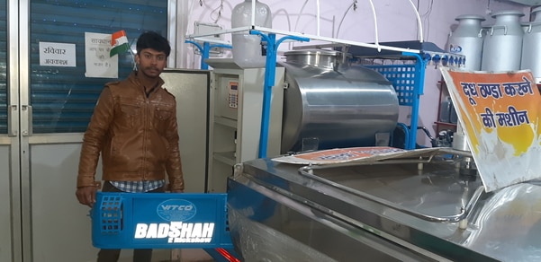 We are offering Milk Vending Machine to our clients. also called MIlk ATM Machine