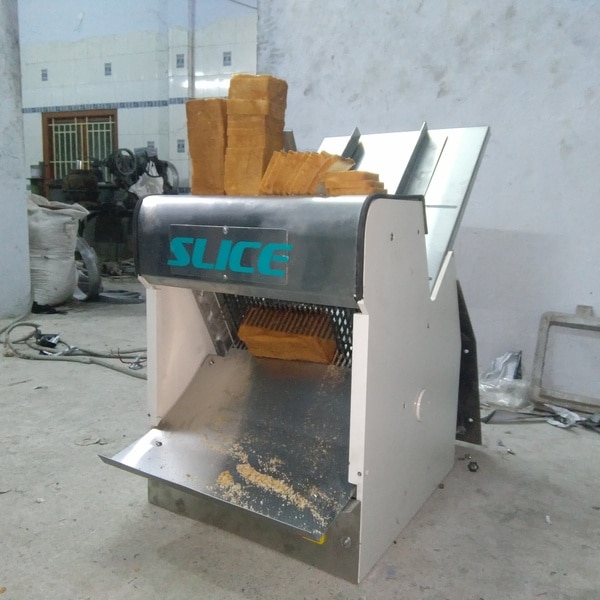 Manufacturer of Bread Slicing Machine - Bread Cutting Machine, Slicing Machine, Industrial Bread Slicer 1000 and  Bread Slicer 2000 offered by V Four Bakery Machine  In Coimbatore  