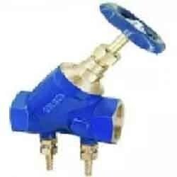 Zoloto Bronze Double Regulating Balancing Valve