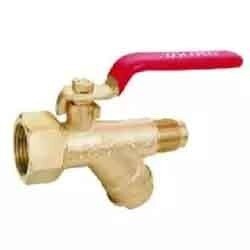 Zoloto Bronze Ball Valve with Strainer