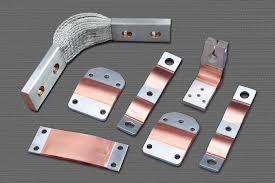 COPPER BUSBAR & FLEXIBLE JUMPERWe SPEW are also the manufacturer of the Copper busbar and Flexible Jumper of EC grade  as per the requirement of the customer. We have supplied tons of copper to our fully satisfied customers as per their requirement.We have a unique machine for edge solidification in order to get rid of brazing and a smooth finishing is obtained. Our expert quality engineers makes sure to deliver the best by continuous In-process Inspection at each and every stage.Copper laminated flexible jumpers are manufactured by stacking several foils of electrolytic copper and then applying high current under high pressure. This is a special metal diffusion whereby the metal itself melts and forms homogenous bonds thus giving a very negligible, almost nil, millivolt drop across the connector, thereby reducing the temperature rise and increasing the current carrying capacity of the jumper. In this process, no filler metal is used to join two layers together. They have a constant cross section over whole length. The current carrying capacity of solid busbar and copper laminated jumper manufactured by this process is the same. Therefore these jumpers are a substitute for solid busbar. It is also possible to drill, saw, braze, mill & weld the contact areas without any problem. These types of flexible connectors are used as flexible expansion joints in order to connect busbars in Switchgear industries, Power plants, Bus Ducts, Transformer, V.C.B., Furnaces etc. as expansion connectors to prevent damages by other parts of machines or switchgears and to take care of thermal and dynamic stresses caused by short circuit current in the system. These jumpers have to realize movements inside machines and switchgear. These jumpers are individually designed and manufactured keeping in view the user’s requirement and application. We also offer jumpers with contact area electro tinned, silver or gold plated to give perfect contact.