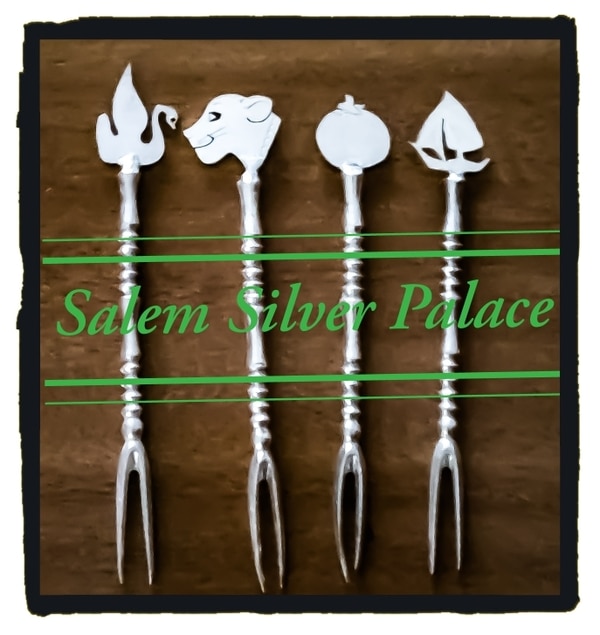 Silver fruit forks. Weight 10 gms/piece. Available in good quality of silver. For wholesale and retail orders contactSalem Silver Palace9894353579Silver wholesaleSalemTamilnaduIndia 🇮🇳