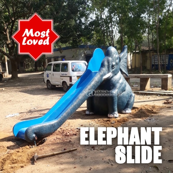We are manufacturing playground slides in Kolkata.Enjoy watching your child have a fun-filled and completely safe slide in this elephant shaped slide. This kids' ELEPHANT SLIDE promises a terrific time with loads of adventure and fun both indoors and out. Lightweight and sturdy, the Elephant theme slide is easy to assemble and dismantle.Size : 8 feetFull Catalog link : http://bit.ly/PlayItemsplayground slide, swing sets, swing set, playground equipment, outdoor playsets, kids slide, kids swing sets, playground set, swing, swing and slide set , playground slide manufacturer, elephant slide, kids play equipment, outdoor play equipment, kids outdoor play equipment, outdoor playground equipment, play equipment, outdoor play structures, indoor playground equipment , children's playground equipment, children play equipment, outside play equipment, toddler play equipment , kids outdoor play , park equipment