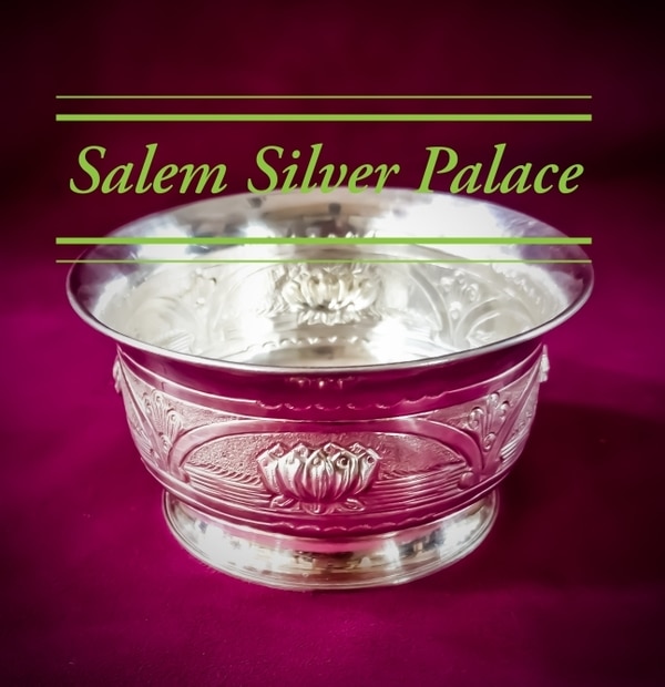 Silver multipurpose bowl with paadam. Weight 85gms. For details contactSalem Silver Palace9894353579Silver wholesaleSalemTamilnaduIndia 🇮🇳