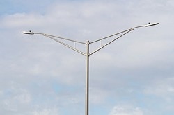 Our company is a reckoned entity engaged in offering an exclusive range of Standard Solar Street Light to our clients. The offered two way street light is manufactured using quality tested raw material under the supervision of our talented expert having different innovative designs.We are highly engaged in offering solar two way street light that is highly environment friendly with virtually zero carbon emission and also helps customers to save electricity costs. In order to design the offered range, our professionals make use of the finest quality and dusk to down systems.Features:EfficientHigh performanceLow maintenance natureSpecifications:Solar Panel: 12 V, 60 Wp; Mono / multi crystalline typeBattery: 12V, 42 AH; Sealed Maintenance Free BatteryLight Source: Super Bright White LEDWorking Time: Dusk to Dawn (Automatic operation)Charging time: 5-6 hours on a clear sunny dayWarranty Period: 1 Year