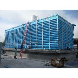 NATURAL DRAFT COOLING TOWERSCross Flow Cooling TowerOur natural draft Cooling Towers are not required any fan or fills, no maintenance like other cooling towers, non clogging nozzles are easy to cleaning reduce spillage and evaporation loss. Hot dip galvanized structural and S.S fasteners increase the lifetime as well as the efficiency of the Cooling Tower it can be installed for any range of cooling applications.CapacitiesFeaturesNatural draft Cooling Tower especially hold attraction as solution for saving costs for large industrial plants and power stations; that require large amounts of cooling water.The needed cooling air is transported to the tower with the help of natural draft. Hence there is no necessity for fan or fan powerIt is also used for the release of treated exhaust gas. It also implies that there is no need of gas reheating or chimney.The rates of flow come around 2,00,000m3/h per 9, 00,000gpmPVC fills are not required by these FRP Cooling TowersFRP louvers that are specially designed aerodynamically, minimize evaporation loss and spillageThe effusion and lifetime of this industrial Cooling Tower is increased with the aid of fastener.The tower could be installed for a variety of cooling applicationsThe needed volume of air stream for cooling is produced by stack effectThe economic benefit of such industrial Cooling Towers exists in their low requirement of electric energy. The costs of operation are minimalThese industrial Cooling Towers are highly economical for depreciation and loads of high cooling over an extended periodThe recirculation of the rapid air causes reduced performance. This gets reduced by the high distance between the air outlet and inlet of the tower.