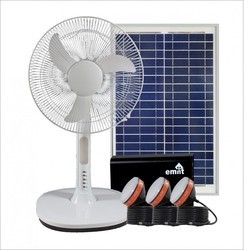 Solar Home Lighting Solution is an intelligent solar combo solution having solar panel & controller with inbuilt battery. It’s easy to install and bring home much needed electricity. It comes along with DC lights and Fan ! What more !!ADVANTAGE OF SOLAR HOME LIGHTING SYSTEM-MPPT/PWM based technology.-Longer back-up time-Faster Charging-Mobile Charging Port-Wonderful solution for CSR initiatives-Great idea for Farm house -Designed and Made in India