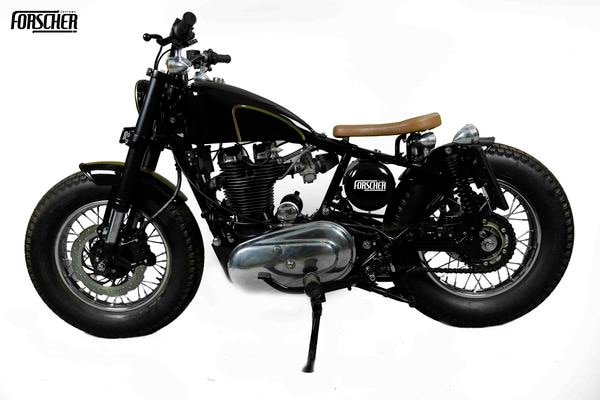 Forschers dark devil is designed for the dare devil in you. Go ahead and Ride the dark devil. We dare you. They say the devil was once an angel. Forschers Dark devil proves that true. If you have ever stood up for a true cause that is close to your heart and speak your heart out Forschers dark devil is built for the fearless and rebellious soul like you! So folks, Be alert! The devil is gearing up. Keep the rebel in you alive with Forschers Dark devil. Crafted in matt black solely for the rebel in you.