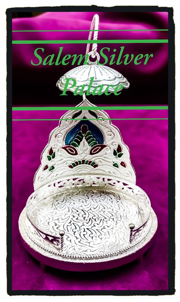 Silver Peetam With Umbrella