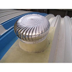 Turbo Ventilators are  installed in factories, warehouses and industrial plants to circulate the air inside the building. Airier roof ventilators are developed with different materials like stainless steel, high grade aluminum & other allied material . Turbo Ventilators provide energy free cooling and fresh air. This System functions and performs with the unlimited energy source like wind energy thus saving running cost exhaust fans , wiring , maintenance etc.Features1)    Application Oriented Design2)    No Electricity required3)    High level Ventilation4)    Long term Stability5)    Less Maintenance  Backed by our rich expertise in this industry, we are able to offer a high quality of Stainless steel Turbo Ventilators . Roof Extractors is used in dyeing mills, melting process units, chemical industries etc. in order to provide the best working environment. It is used to exhaust hot air in a simple and efficient manner. Stainless steel Turbo Ventilators are made from high quality of raw material which ensure durability. Features : 1) Application oriented design 2) Better ventilation with no cost 3) Low noise level