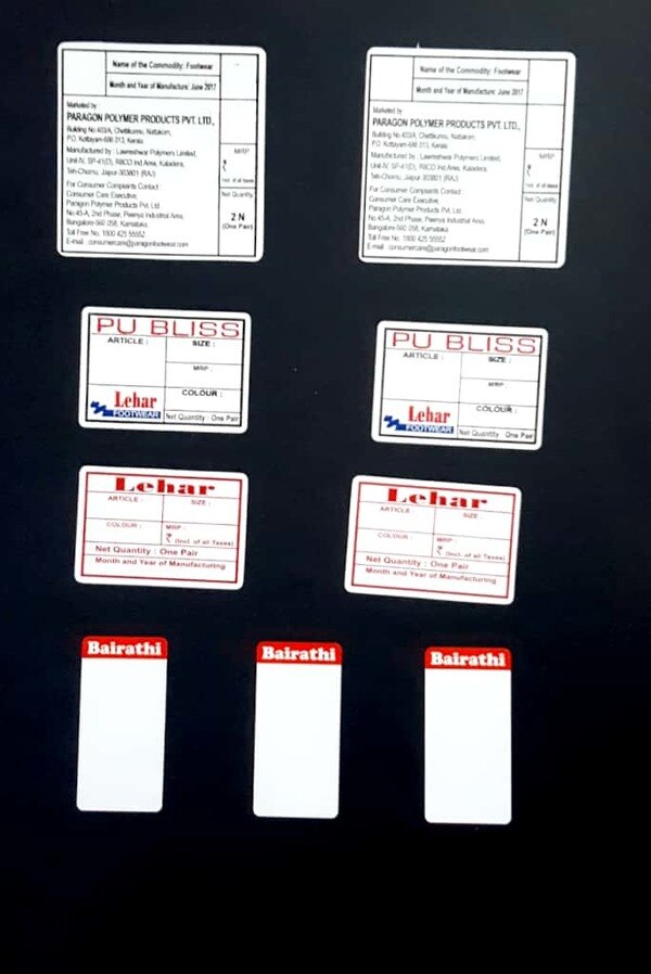 BARCODE LABELS