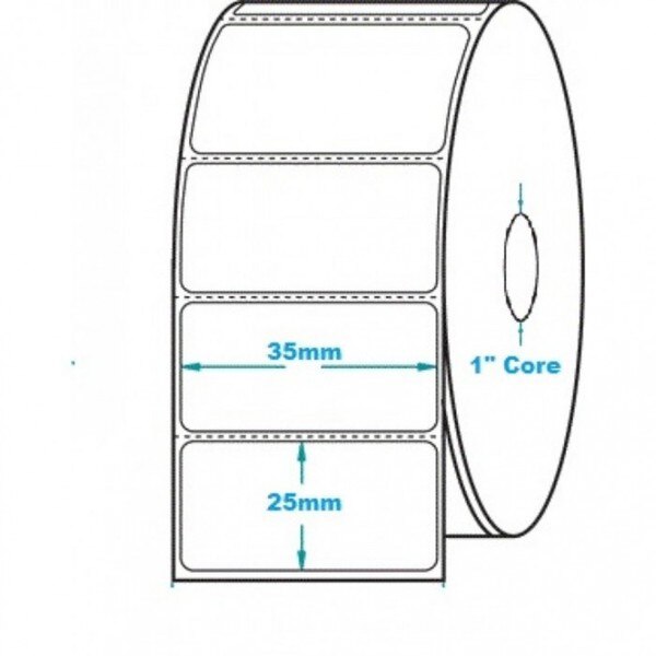 BARCODE LABELS 38X25X2A/C