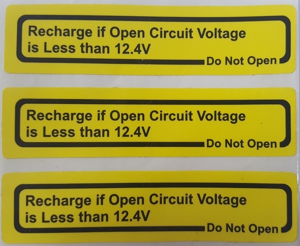 RECHARGE LABELS