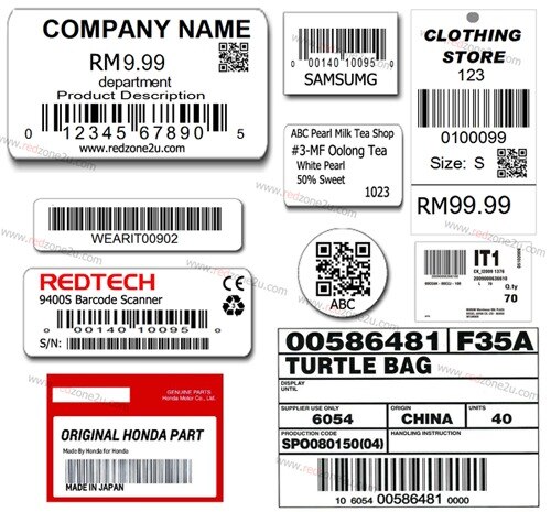 BARCODE LABELS