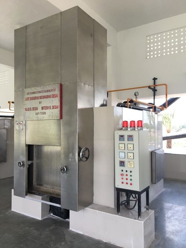Fully Operation Semi-Automated Gas fired cremation furnace system