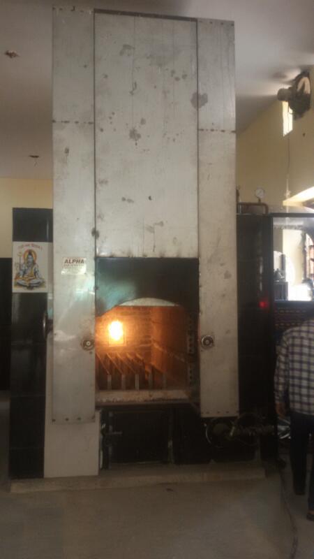 Electric cum Gas Based Cremation Furnace System
