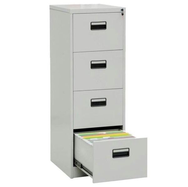 Fire Resistant Filing Cabinets are specially designed to protect your valuable documents from fire. The entire filing cabinet has a double wall construction with a fire resisting compound in-between. The sheet metal thickness has been maintained to a minimum, to minimize the conduction of heat and has been substantially reinforced at vital places to withstand impact. Each drawer is housed in separate fire resisting compartments. The drawers roll out fully, freely and quietly. In an emergency a mere push will close an open drawer and secure it automatically. After perfecting the technique of production in 1988, our Fire Resisting Filing Cabinet (FRFCs) successfully passed both the Fire Endurance and Impact tests at CBRI Roorkee for BIS licensing and ISI marking. In 2013 with a big leap forward. Our FRFC passed the rigorous 2 Hour test at ARAI Pune.