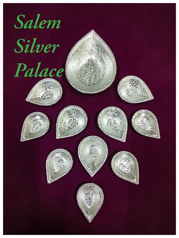 Silver Fancy lamp. Silver articles. Silver Fancy agal villakku with engraving work. Available in good quality of silver. Weight range starts from 4gms. Recommended for gift purposes also. For details contactSalem Silver Palace9894353579Silver wholesaleSalemTamilnaduIndia 🇮🇳