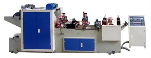 This machine is specially used for making medical pouch and reel from two-layer material: (1)medical grade paper and compound film or (2) paper and paper medical bags. Making it seal through heating mould ,collected at the rewinding device after cut by the slitting blade.It is an ideal equipment used for making sterilization package, like reel and self adhesive pouch which has wide application in medical industry.Product Types:(1) flat open type pouch (2) flat type reels (3) gusset type pouches (4) gusset type reels (5) self-stand pouches, etc.Features:1) Speed of the feed of machine is adjusted by frequency conversion2) Double working position level material feeding3) Material tension is automatically controlled through magnetic powder brakes4) Adopts high-accuracy servo motor, subdivision driver make the material been pulled more stable, accuracy and fast.5) Minicomputer control system to preset the length of pouch, length measurement display and automatic stop function when reaching the set length.6) Easy convert of machine between making pouch and reel .Note:You can supply the mould or ask us to made the mould for you.The bag shape will be different since different mould.Optional:# Perforation line device ( dotted line )# Hole puncher when you need punch hole on the pouch# Side gusset device when make GUSSETTED REELS