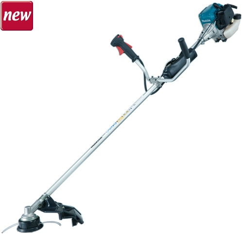 Features- 34.0mL 2-stroke engine with 1.15kW of power in compliance with European exhaust emission regulation of EU stage 1 for emerging market- Lightweight at only 6.4kg for reduced operator fatigue- Durable enough for professional applications- Waist cushion for added comfort in long continuous operation- Ergoomic bike handle of off-set design; Designed so that the vertical center line of the handle bar stays aligned with that of user- 28mm Shaft pipeTechnical SpecificationDisplacement - 34.0 mLEngine power - 1.15 kW / 1.6 PSFuel tank - 0.4LSpindle size - M10 x 1.25LHSound power level - 109.1 dB(A)Sound pressure level - 95 dB(A)Dimensions (L x W x H) - 1,815x650x435 mm (71-1/2