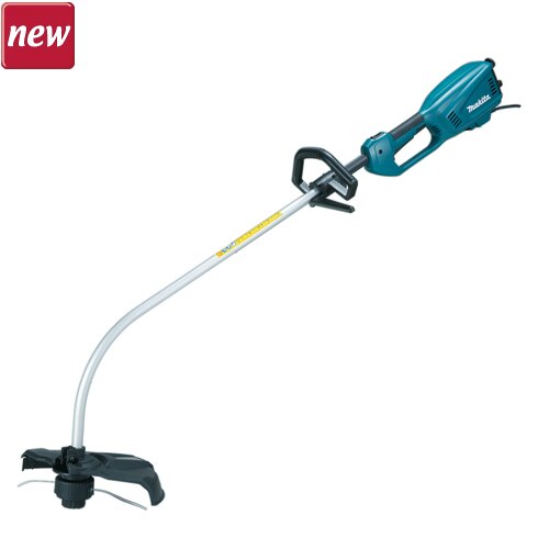 Makita introduces the UR3501 Electric Grass Trimmer. This device features a lightweight and sturdy construction with an aluminium bent shaft which makes it extremely easy to use. It also features a soft grip which makes it easy to use for extended periods without exhaustion. It is powered by an extremely efficient 1000W motor.Features- 35 cm (13-3/4