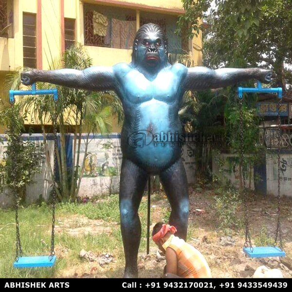 We are one of the leading manufacturer and supplier of Playground Gorilla Swing. These are superb to look at and are specially designed for your children.