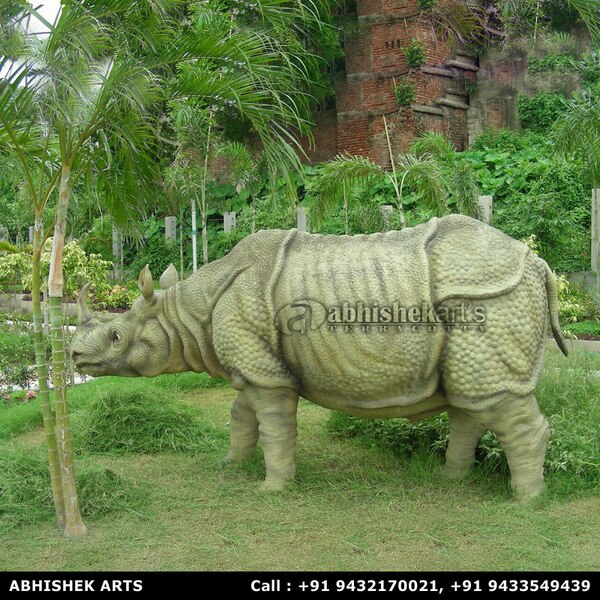 Rhino Statue