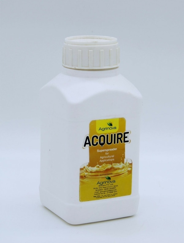 A non ionic super spreader for soluble liquid and emulsifiable concentrate formulation which can be used with a broad range of agrochemicals. Promotes spray volume reduction thereby improving spray coverage, promotes rapid uptake of agrochemicals into plants via stomatal infiltration making the spray solution rainfast.  It is effective as a tank side adjuvant when used 24 hours within preparation of the spray solution. Doses  :  10 ml per 15 Litre in water.  100 ml per Acre.Bulk Packing Available :  200 Ltr HDPE container