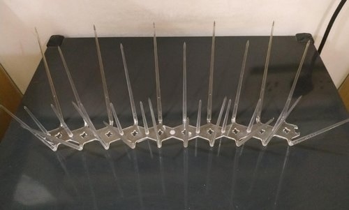 Pigeon spikes for pigeon menace