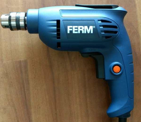 FERM PDM1053 Electric Drill 320W 6.3mm