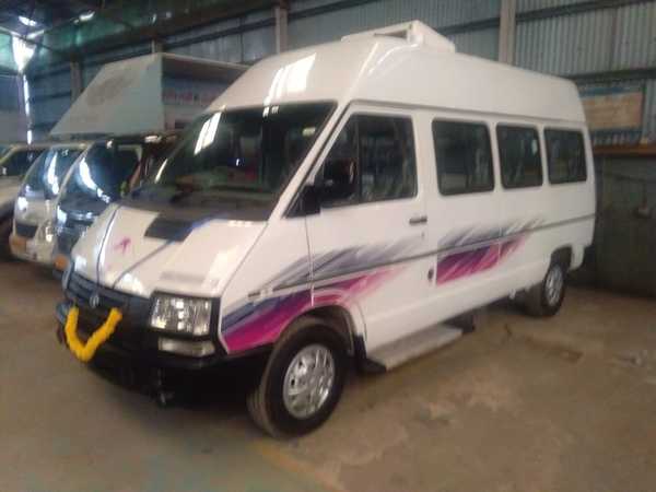  TATA WINGER 16 SEATER AC BUS on rent in Ahmedabad, Planing for Short Trip with Full Family Get Tata Winger on rent in Ahmedabad from Saiveer.