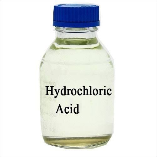 Manufacturer, exporter & supplier of high quality Hydrochloric Acid 32% C.P. Grade, Hydrochloric Acid 35% to 37% L.R. & A.R. grade.EXCLUSIVE FEATURES• Mercury free.• Colourless and Corrosive liquid.• Stable at high temperature.• Low Iron contentAPPLICATION• Steel pickling and Scale removal• Ore refining• Hydrolyzing agent• Food processing• Activation of Pertroleum Wells• Catalyst in Organic process• Removal of heavy metal from Carbon Black and Activated Carbon• Leaching alumina from Crystalline Zeolities• Manufacture of Chlorine Dioxide• Water treatmentPacking Available :Commercial HCL in Tanker LoadLR/AR Grade in Carboys and drums packingcustomized packing also available as per customer requirement.