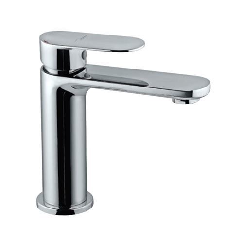 Single Lever Basin Mixer without Popup Waste, with 450mm Long Braided Hoses
