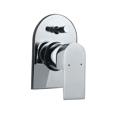 Single Lever Exposed Parts Kit of Hi-flow Diverter Consisting of Operating Lever, Wall Flange(With Seals) & Button Only (Suitable for Item ALD-065)