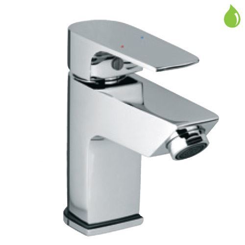 Single Lever Basin Mixer without Popup Waste With 450mm Long Braided Hoses