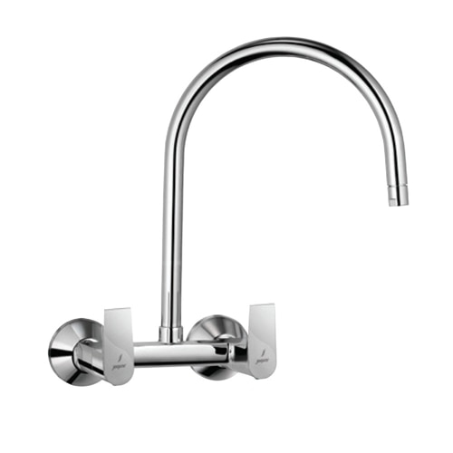 An elegant form of Jaquar's sink mixer ,easy to rotate & helps to spread water at every corner of your sink.Sink Mixer with Regular swinging spout (Wall Mounted Model)